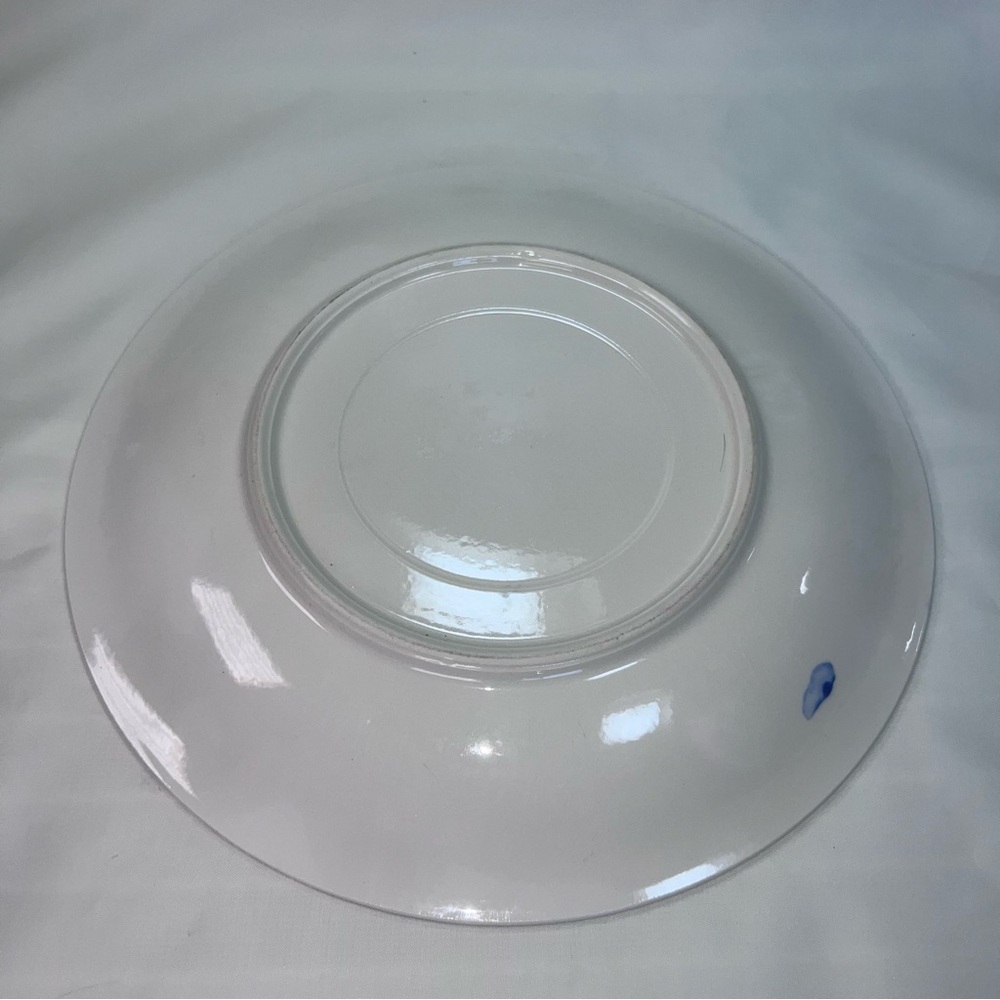 Blue and White Decorative Plate with Fish Design - Picture 13 of 15